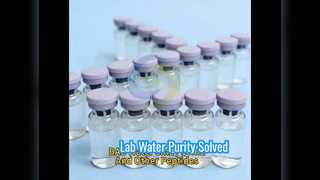 Grau de injeção de água Bac para reconstituição laboratorial