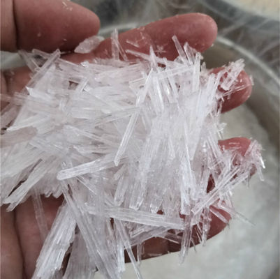 Qualidade  99.5% L Dl Pure Menthol Crystals CAS 89-78-1 Natural Food Additive fábrica
