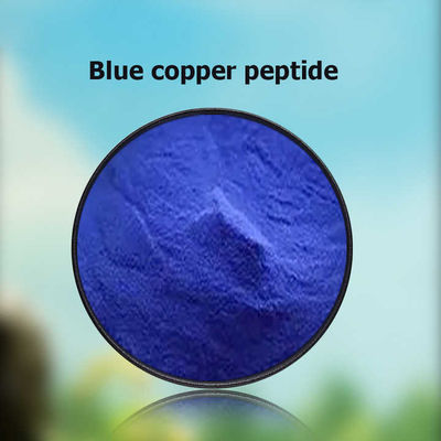 Bom Preço Grade Cosmético Copper Tripeptide 1 Tripeptídeo de Cobre Antienvelhecimento CAS 49557-75-7