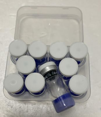 Matérias-primas para cuidados com a pele CAS 49557-75-7 Peptido de cobre azul cosmético Copper Tripeptide 1 / Ahk-Cu