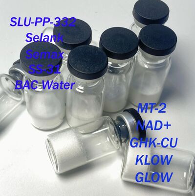 100 mg de peptídeo de cobre de alta pureza peptídeos anti- envelhecimento Reino Unido 70 mg peptídeo brilhante para a pele