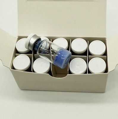 Pó de Peptídeo de Cobre Copper Tripeptide 1 de Alta Pureza para Pesquisa Avançada em Cuidados com a Pele, Matéria-prima Cosmética de Cobre Tripeptídeo-1, Complexo Peptídico Azul Estável, ≥99%