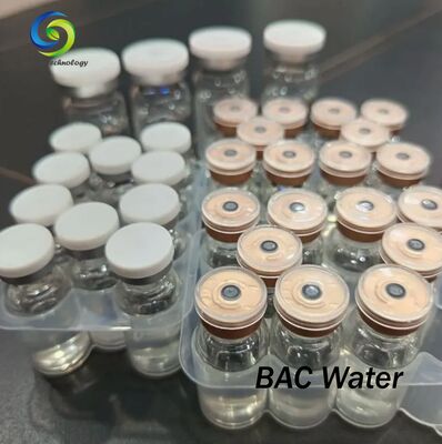 Água Bac estéril Para Reconstituição de Laboratório Solução de Alta Pureza Limpa Líquida Estável Válvulas Multivolume