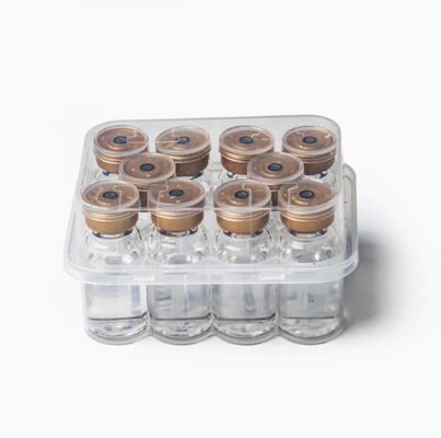 Água bacteriostática com 0, 9% de Benzil- álcool em frasco para injectáveis para reconstituição de péptidos de várias doses