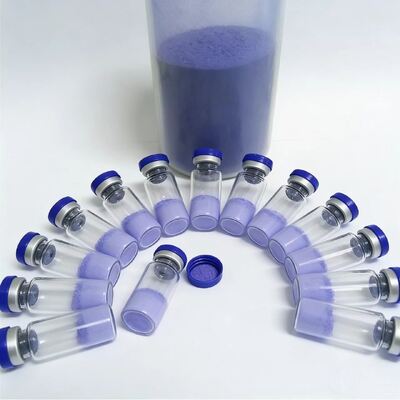 Pesquisa GHK-Cu Peptido de Cobre Vial liofilizado 100 mg Para Peptido Cosmético