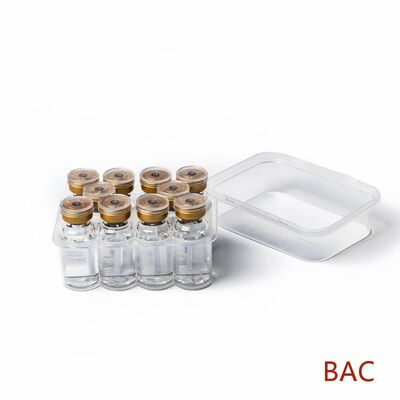 Água Bac estéril para Semax Snap-8 NAD+ Reconstituição Solução de Pesquisa de Alta Pureza
