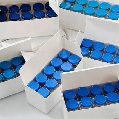 Vial liofilizado de GHK-Cu de alta pureza 50 mg 100 mg péptido de cobre para pesquisa cosmética