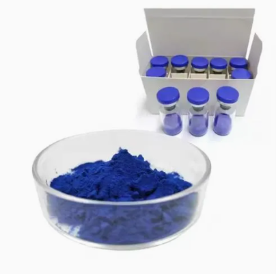 Peptídeo de cobre premium GHK- Cu 50 mg 100 mg frascos para estudos de peptídeos antienvelhecimento