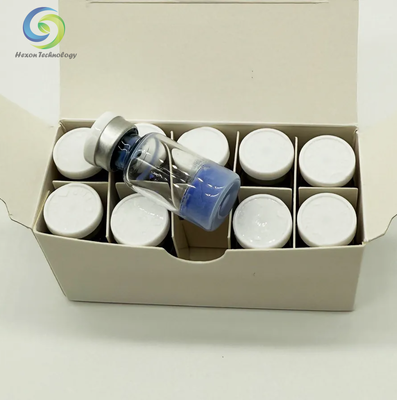 GHK- Cu peptídeo de cobre liofilizado em pó 100 mg frascos para investigação cosmética