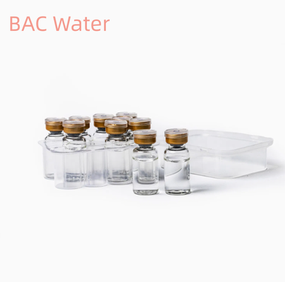 USP Grau Bac Água 3 ml 10 ml Solução de diluente estéril para aplicações peptídicas e laboratoriais
