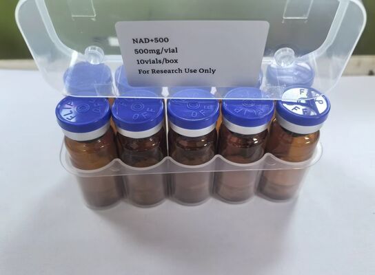 Violos liofilizados de alta pureza NAD+ 500 mg NAD pó injetável para energia e apoio antienvelhecimento