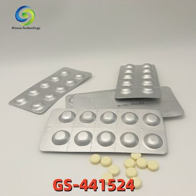 Grau de laboratório GS-441524 comprimidos 20 mg 40 mg 50 mg 60 mg Fórmula veterinária oral para FIP de gato