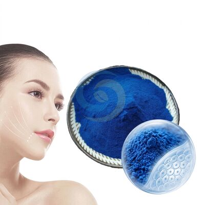 Pó de Peptídeo de Cobre Copper Tripeptide 1 de Alta Pureza para Formulações Antienvelhecimento e de Reparo da Pele