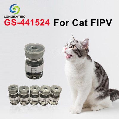 Injeção GS-441524 20mg/mL 5.5mL CAS 1191237-69-0 do PLF do gato